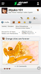 Mobile Screenshot of miyuko-101.deviantart.com