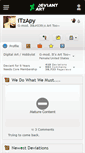 Mobile Screenshot of itzapy.deviantart.com