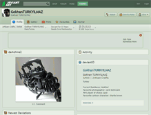 Tablet Screenshot of gokhanturkyilmaz.deviantart.com