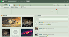 Desktop Screenshot of imvad.deviantart.com