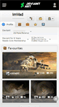 Mobile Screenshot of imvad.deviantart.com