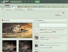 Tablet Screenshot of imvad.deviantart.com