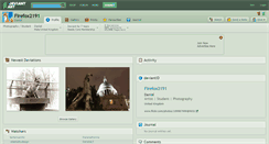 Desktop Screenshot of firefox2191.deviantart.com
