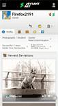 Mobile Screenshot of firefox2191.deviantart.com
