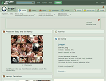 Tablet Screenshot of jongart.deviantart.com