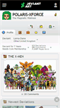 Mobile Screenshot of polaris-xforce.deviantart.com