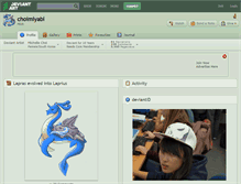 Tablet Screenshot of choimiyabi.deviantart.com
