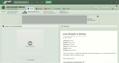 Desktop Screenshot of necromorph-silence.deviantart.com