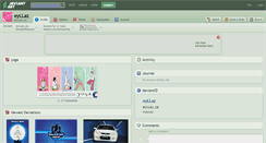 Desktop Screenshot of eyllaz.deviantart.com