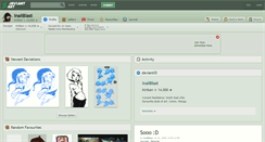 Desktop Screenshot of inaliblast.deviantart.com