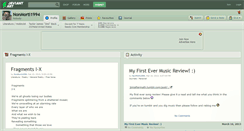 Desktop Screenshot of nonmorti1994.deviantart.com