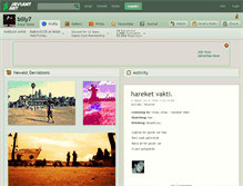 Tablet Screenshot of billy7.deviantart.com