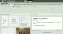 Desktop Screenshot of loopyfists.deviantart.com