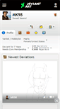 Mobile Screenshot of mk98.deviantart.com