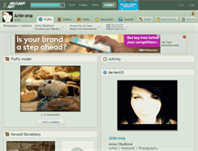 Tablet Screenshot of anie-ena.deviantart.com