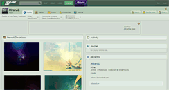 Desktop Screenshot of miranal.deviantart.com