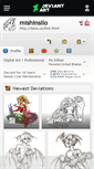 Mobile Screenshot of mishinsilo.deviantart.com