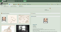 Desktop Screenshot of decay159.deviantart.com
