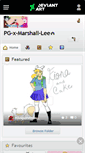 Mobile Screenshot of pg-x-marshall-lee.deviantart.com