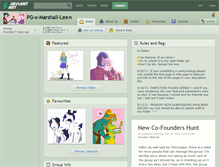 Tablet Screenshot of pg-x-marshall-lee.deviantart.com