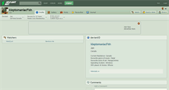 Desktop Screenshot of kleptomaniacfish.deviantart.com