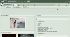 Desktop Screenshot of crashdowngrrl.deviantart.com