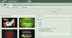 Desktop Screenshot of fecik.deviantart.com