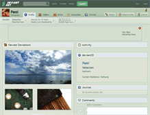Tablet Screenshot of passi.deviantart.com