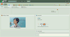 Desktop Screenshot of eritan.deviantart.com