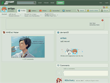 Tablet Screenshot of eritan.deviantart.com