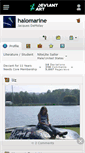 Mobile Screenshot of halomarine.deviantart.com