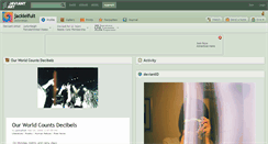 Desktop Screenshot of jackielfult.deviantart.com
