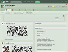 Tablet Screenshot of brunohatake3.deviantart.com