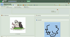 Desktop Screenshot of daemoncorps.deviantart.com