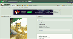 Desktop Screenshot of mushucow.deviantart.com