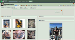 Desktop Screenshot of newtskewltattoo.deviantart.com