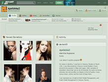 Tablet Screenshot of apelsinka2.deviantart.com