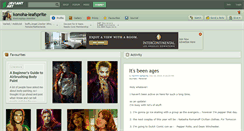 Desktop Screenshot of konoha-leafsprite.deviantart.com