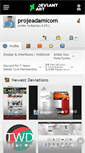 Mobile Screenshot of projeadamicom.deviantart.com