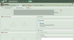 Desktop Screenshot of bisonplz.deviantart.com