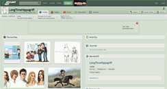 Desktop Screenshot of longtimehippogriff.deviantart.com