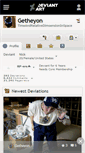 Mobile Screenshot of getheyon.deviantart.com