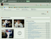 Tablet Screenshot of getheyon.deviantart.com