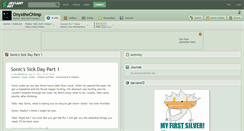 Desktop Screenshot of onyxthechimp.deviantart.com