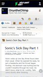 Mobile Screenshot of onyxthechimp.deviantart.com