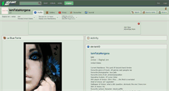Desktop Screenshot of iamfatamorgana.deviantart.com