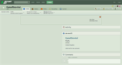 Desktop Screenshot of eyesofthewind.deviantart.com