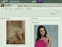 Tablet Screenshot of m-r-2010.deviantart.com