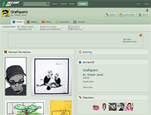 Tablet Screenshot of grafiquero.deviantart.com