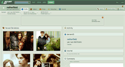 Desktop Screenshot of netherfield.deviantart.com